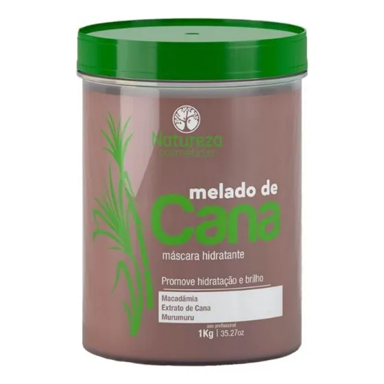 Máscara Hidratação Produnda Melado De Cana 1Kg - Natureza Cosméticos