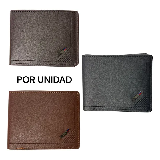 Cartera Billetera Caballero Hombre Tarjetero Bolsillo Unidad