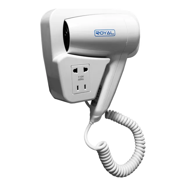Secador De Cabello Con Soporte De Pared Royal Rs1500pr