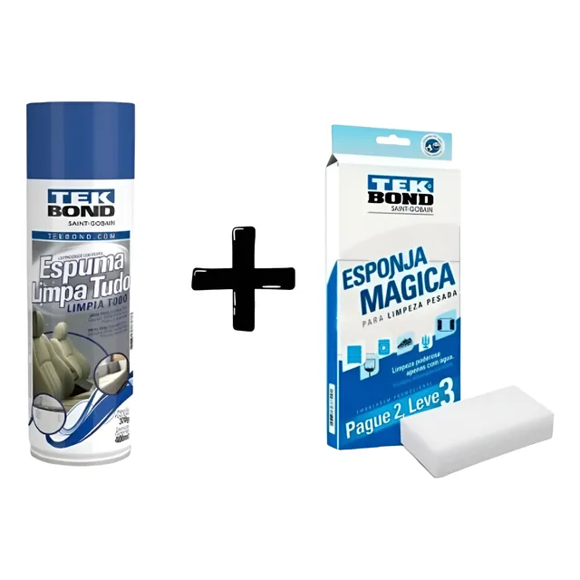 Espuma Limpia Tapicería Más Esponja Mágica Pack 3und Tekbond