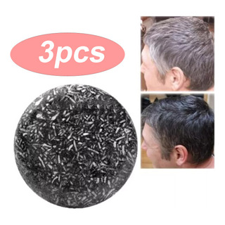 Barra De Xampu De 3 Peças, Xampu Para Escurecer, Sabonete, B Barra De Xampu De 3 Peças, Xampu Para Escurecer, Sabonete, B