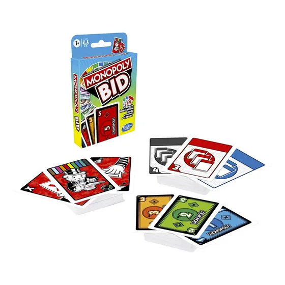 Juego De Cartas Monopoly Bid