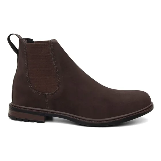 Bota Botina Camurça, Butinas Masculina Chelsea 100 Vaquejada