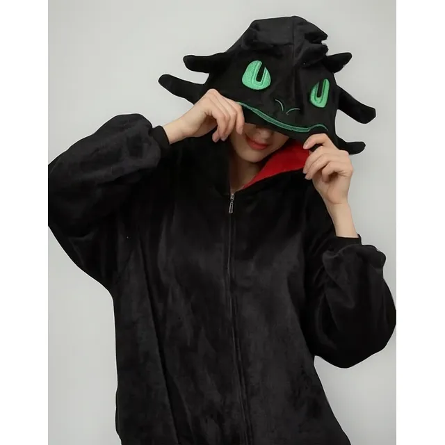 Pijama Mameluco Chimuelo Dragon Disfraz Kigurumi Para Adulto