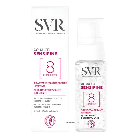 Svr Sensifine Gel Hidratante Facial 40ml Hipoalergénico Sin Fragancia