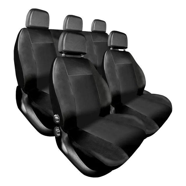 Funda Cubre Asiento Eco Cuero Juego Completo Universal 