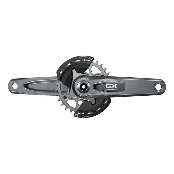 Biela Sram Gx Eagle Q174 Cl55 Dub, ancho, 175 mm, 32 t, tipo T, color gris