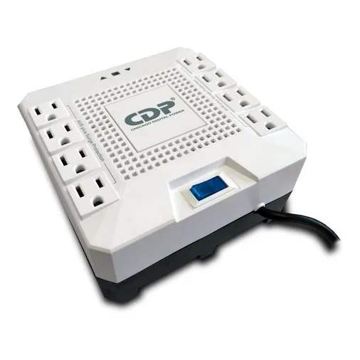 Regulador Marca Cdp Mod R-avr1808 1800va/1000w 8 Contactos