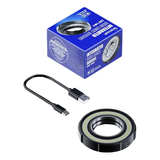 Lampada Led De Microscopio  Ls3 Mechanic Rosquear Na Base