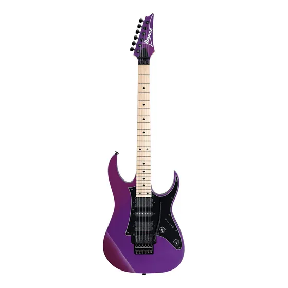 Guitarra eléctrica Ibanez RG550 violeta neón tilo con diapasón incorporado