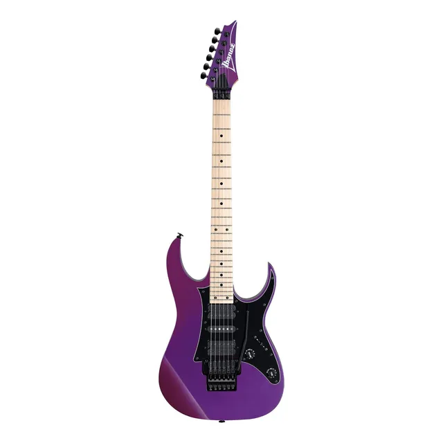 Guitarra eléctrica Ibanez RG550 violeta neón tilo con diapasón incorporado