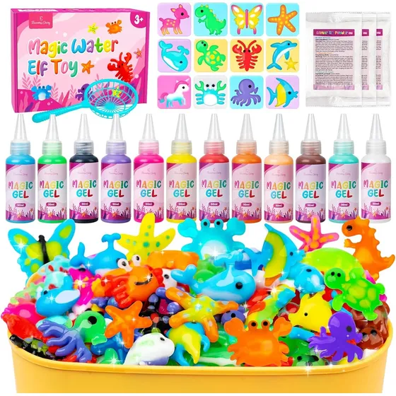 Kit Mágico De Creación De Animales Marinos De Gel