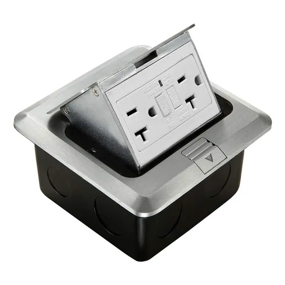 Toma De Corriente Elctrica De Suelo Desplegable, Encimera De