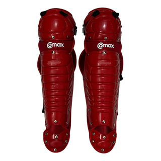 Espinilleras Beisbol Softbol Catcher Comax Adulto Rodilleras Rojo Espinilleras Beisbol Softbol Catcher Comax Adulto Rodilleras Rojo