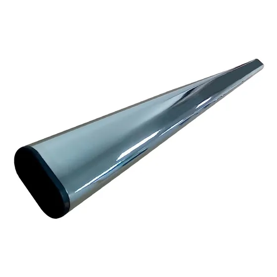 Tubo Oval Cromado 60cm De Largo Oferta Para Tiendas