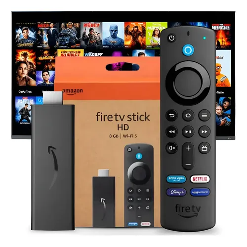 Amazon Fire Tv Stick 4k Max 16gb Wifi 6e Alexa 2nd Geração Preto