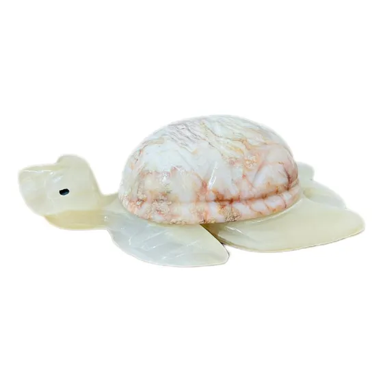 Tortuga Artesanal De Mármol/ónix