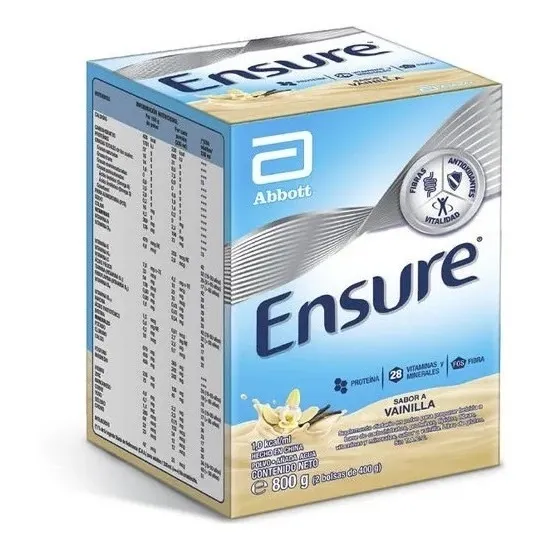 Ensure Polvo X 800 Grs. Vainilla Nueva Present. Proteinas