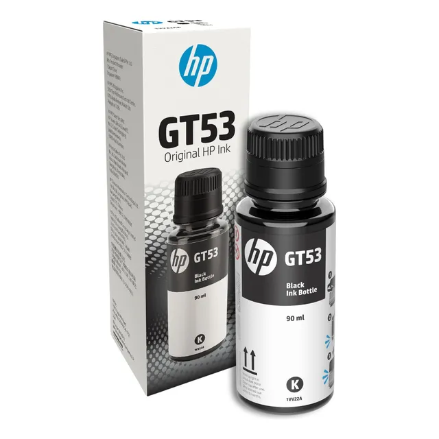 Botella De Tinta Negra Hp Gt53 Original (1vv22al)