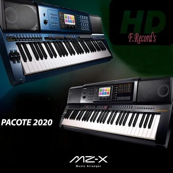 Pacote De Ritmos E Samples Hd 2020 Casio Mz-x300 E Mz-x500