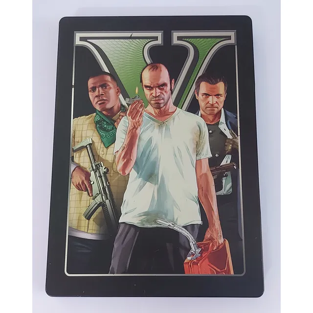 Grand Theft Auto 5 Xbox 360 Edición Especial Metálica