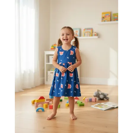 Vestido Infantil Soltinho Menina Verão Tam 4 Ao 10