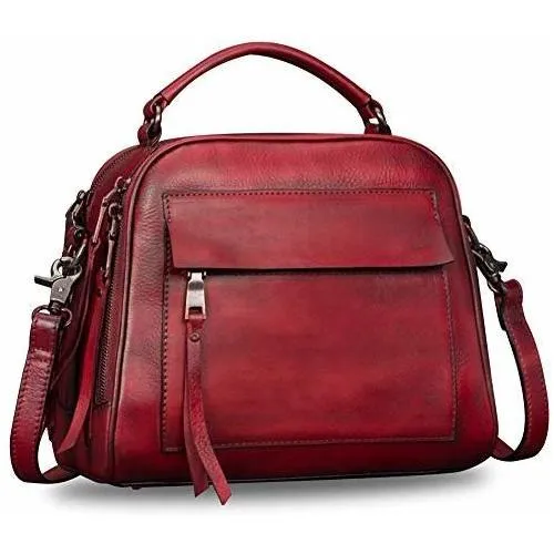 Bolsas De Cuero Genuino Para Mujer Hecha A Mano Wt3q9