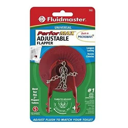 Baño Tapon Inod Fluidmaster 502p21 Microban Rojo 0
