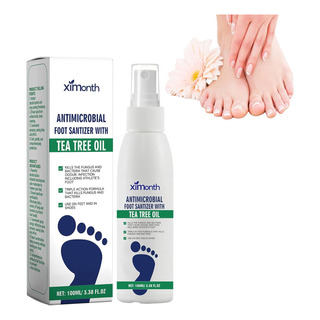 Spray Desinfectante Para Pies Ximonth Con Aceite De Árbol De Spray Desinfectante Para Pies Ximonth Con Aceite De Árbol De
