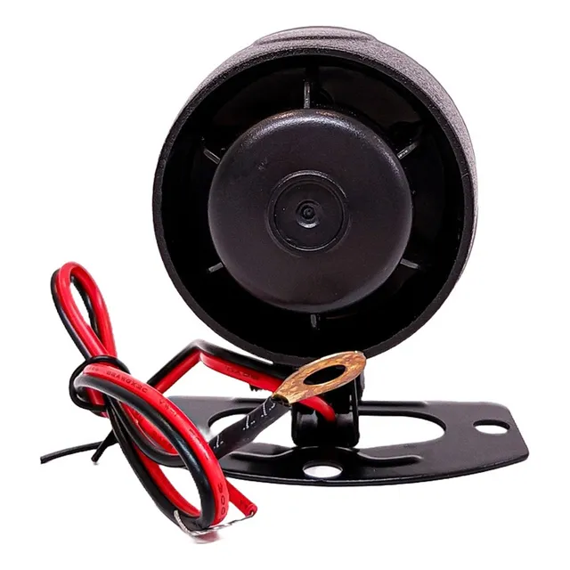 Sirena 6 Tonos 12v 15w Para Auto 117db Alarma Emergencia