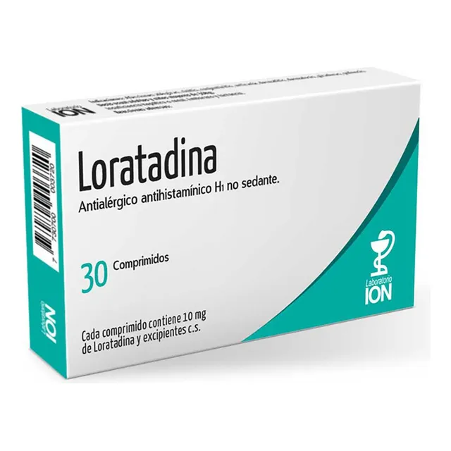 Loratadina Ion 30 Comprimidos