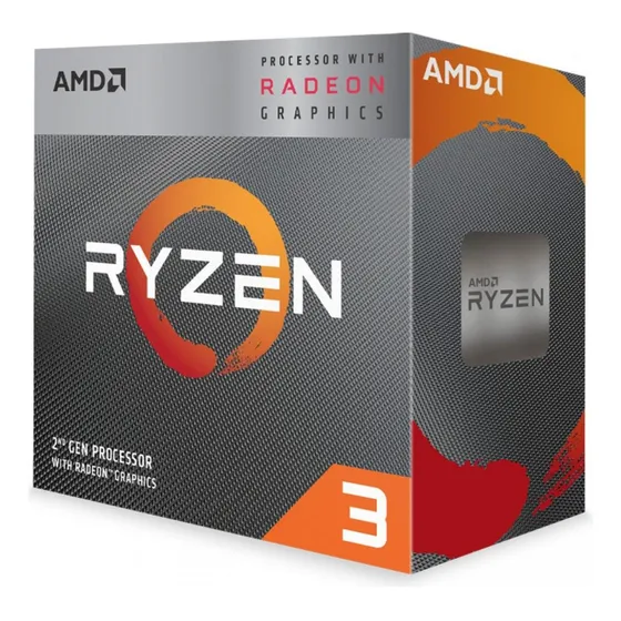 Processador Amd Ryzen 3 3200g, 3.6ghz 4-cores 4-threads, Am4
