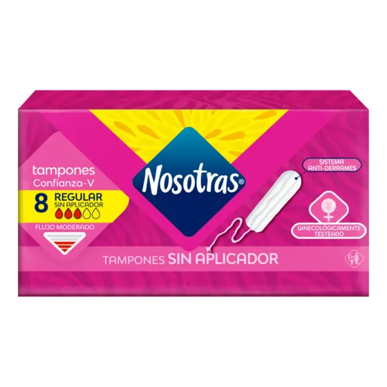 Nosotras Digital Tampón  tamaño medio 8 unidades