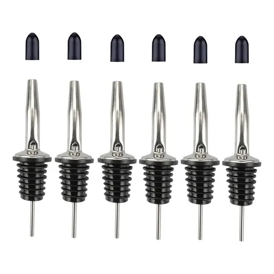 6x Dosificador Licor Vertedor Botella Bartender Restaurante