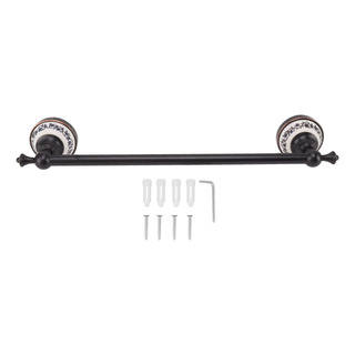 Toallero De Baño De Cobre De 40,5 Cm, Pared Única Toallero De Baño De Cobre De 40,5 Cm, Pared Única