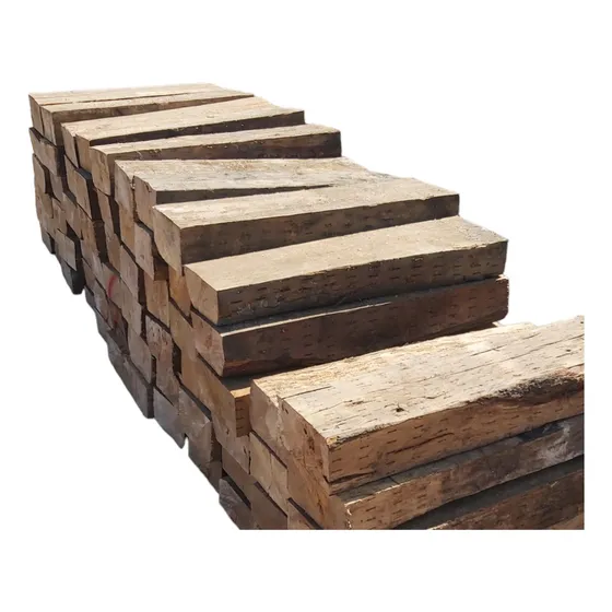 Durmientes De Roble Y Coigue 0.15 X 0.25 X 0.90m.