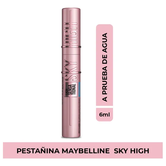 Pestañina Sky High A Prueba de Agua Maybelline 6ml