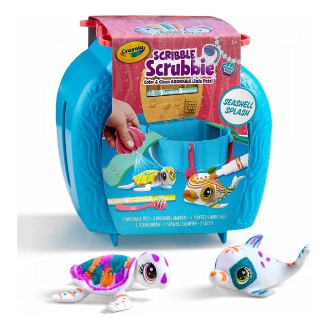 Crayola Color Pets Scrubbie Ocean Pet Set