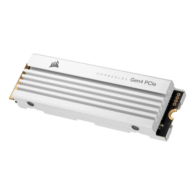 DISCO SÓLIDO SSD 2TB NVME M.2 2280 CORSAIR MP600 PRO LPX WHITE CSSD-F2000GBMP600PLPW