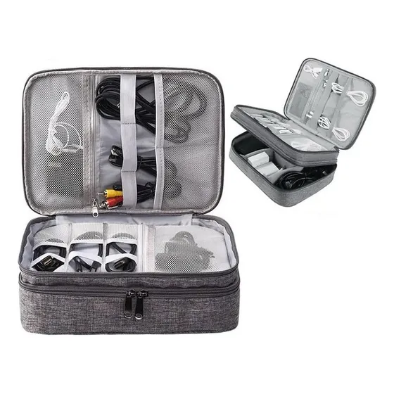 Organizador Neceser De Viaje Para Cables Cargadores