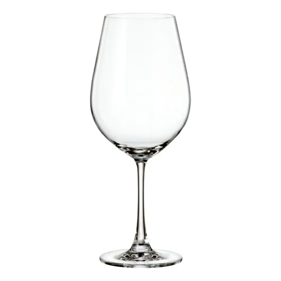 Copón Vino Cristal Bohemia Sarah 690ml Set X6