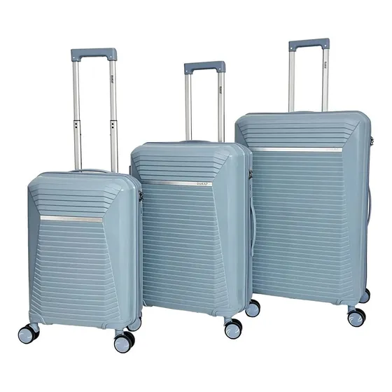 Maletas De Viaje Set De 3  Singapure Azul Claro