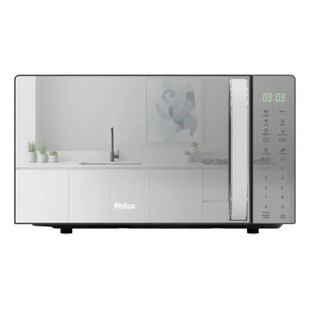 Philco Branca PMO24S Corrente doméstica - Prateado
