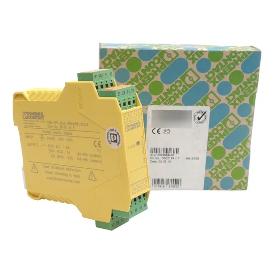 Phoenix Contact 2981046 Safety Relay, 2-channel, 5no Ccs