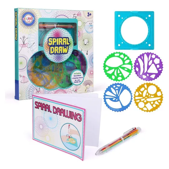 Reglas Geometricas Espiral Mandalas Regletas Niños Didactico