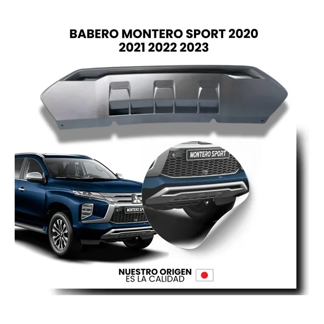 Babero Montero Sport 2020 2021 2022 2023