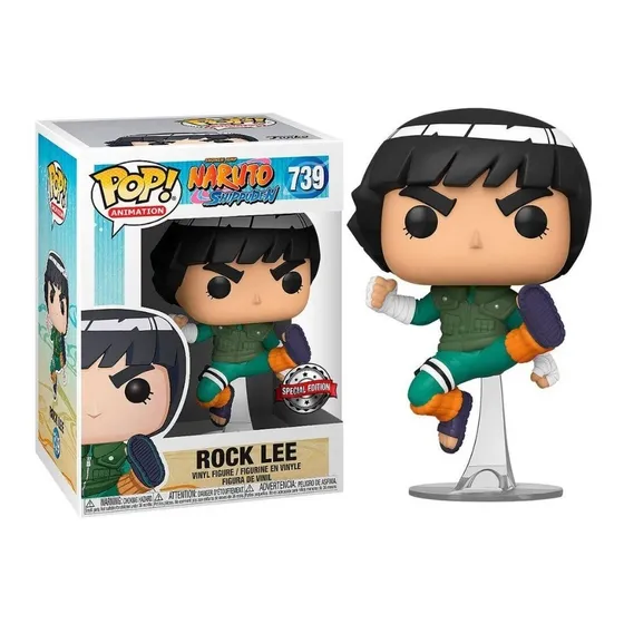 Funko Pop Naruto Shippuden Rock Lee N° 739 Edición Especial
