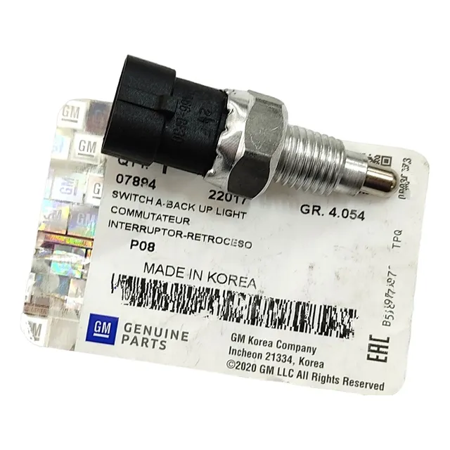Sensor Interruptor Pera Luz Reversa Stop Aveo Optra Original