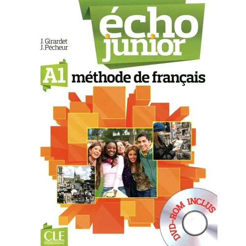 Echo Junior A1 - Livre De L'eleve + Dvd-Rom, de VV. AA.. Editorial Cle, tapa blanda en francés, 2012