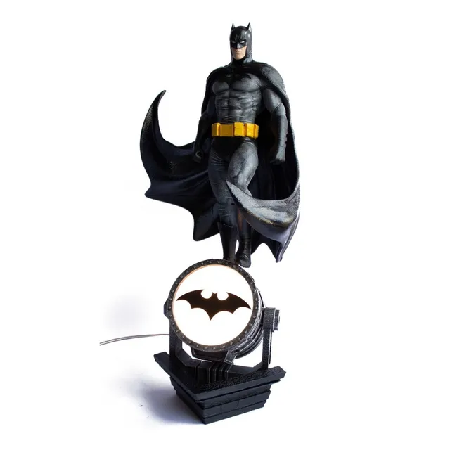 Lampara Para Escritorio De Batman 40 Cm Luz Cálida 
